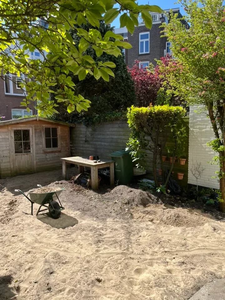 Tuinaanleg in Benoordenhout - tuinproject door Hovenier Eykelenboom